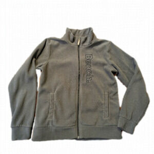 Bench Fleece Zip up jacket gray, youth Size 13/14